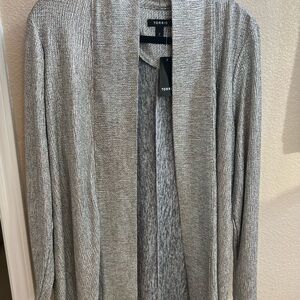 Torrid Silver Cardigan Sweater